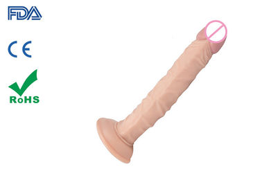 10" Dildo Sex Toy Lifelike Flexible Strap on PVC Penis Cocks Dongs