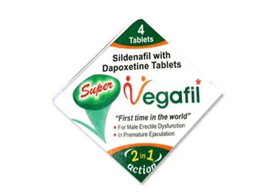 Super Vegafil Slidenafil Dapoxetine Male ED Sex Enhancer Premature Ejaculation Enhancement Pills for Dropshipping