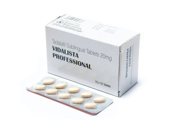 Original Tadalafil Vidalista Professional Generic Cialis Male Sex Erection Medication Pills for Drop Shipping