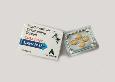 Dos comprimidos masculinos do atraso de FDA medicinas fortes super extra da ereção de Levifil