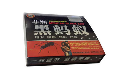 Cápsulas pretas africanas da ampliação do órgão de Ant Herbal Enhancement Pills Natural